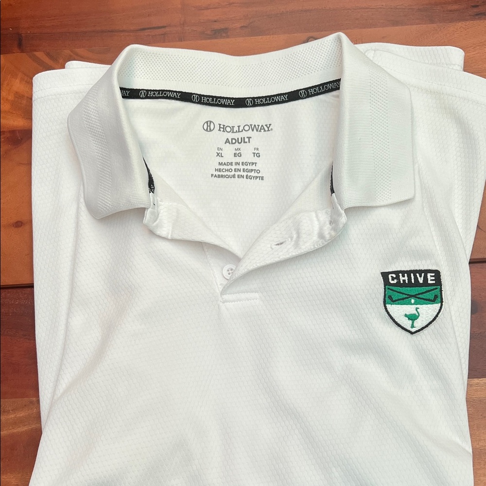 White Golf ⛳️ Polo from Chive Charities Sz XL